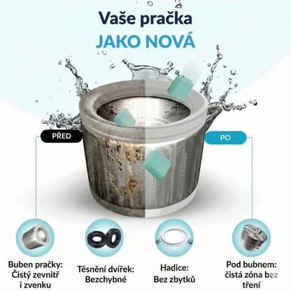 Profi čistič pračky – aktivní enzymy